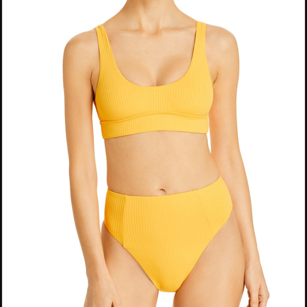 Vitamin A Sienna Bikini Top & Sienna High Waist Bikini Bottom-NEW